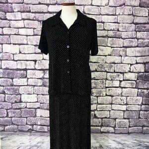 Ronni Nicole Black & White Matching Dress & Jacket Size 10